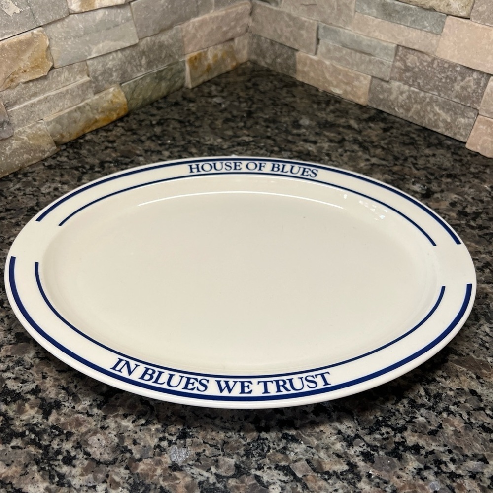 Syracuse House Of Blues In Blues we Trust 13 in platter